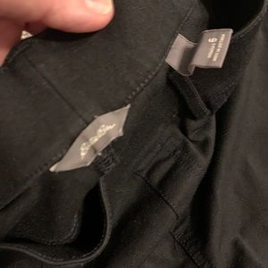 Eddie Bauer pull on black skinny pant